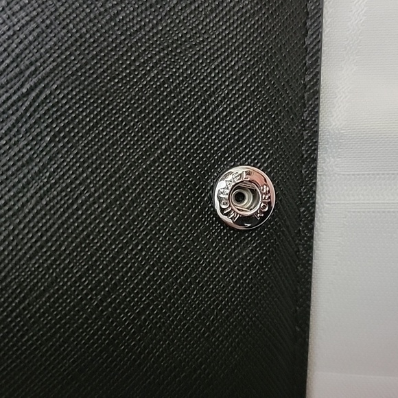 Michael Kors black leather tote purse and matching wallet. - Picture 12 of 12